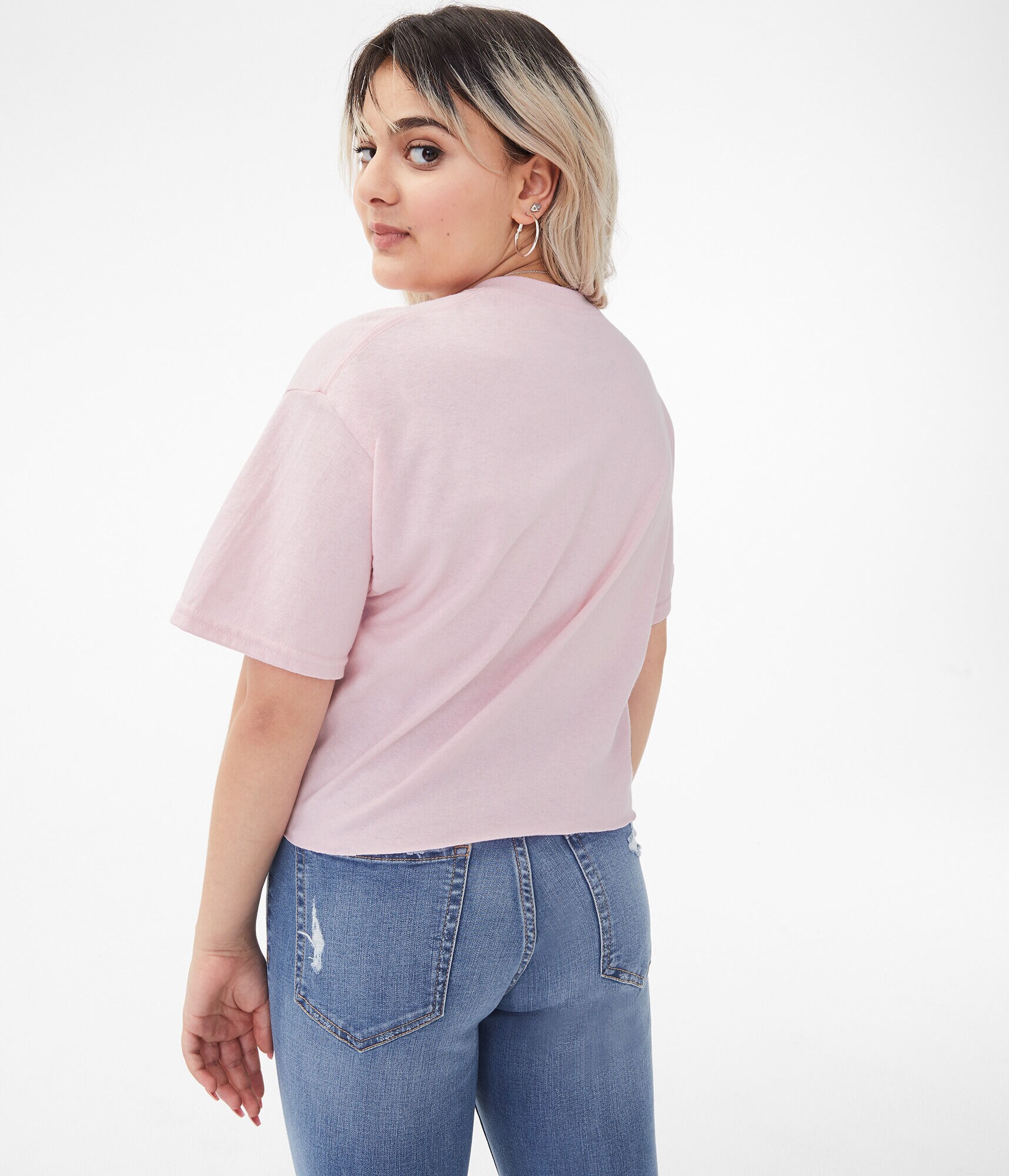 Mean Girls Wednesdays Cropped Graphic Tee