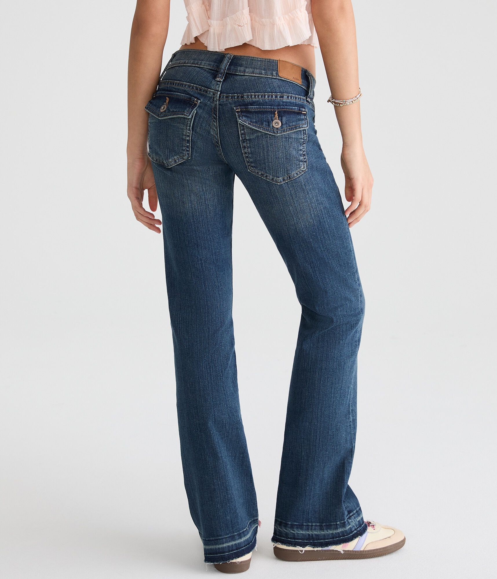 Super Low-Rise Bootcut Jean