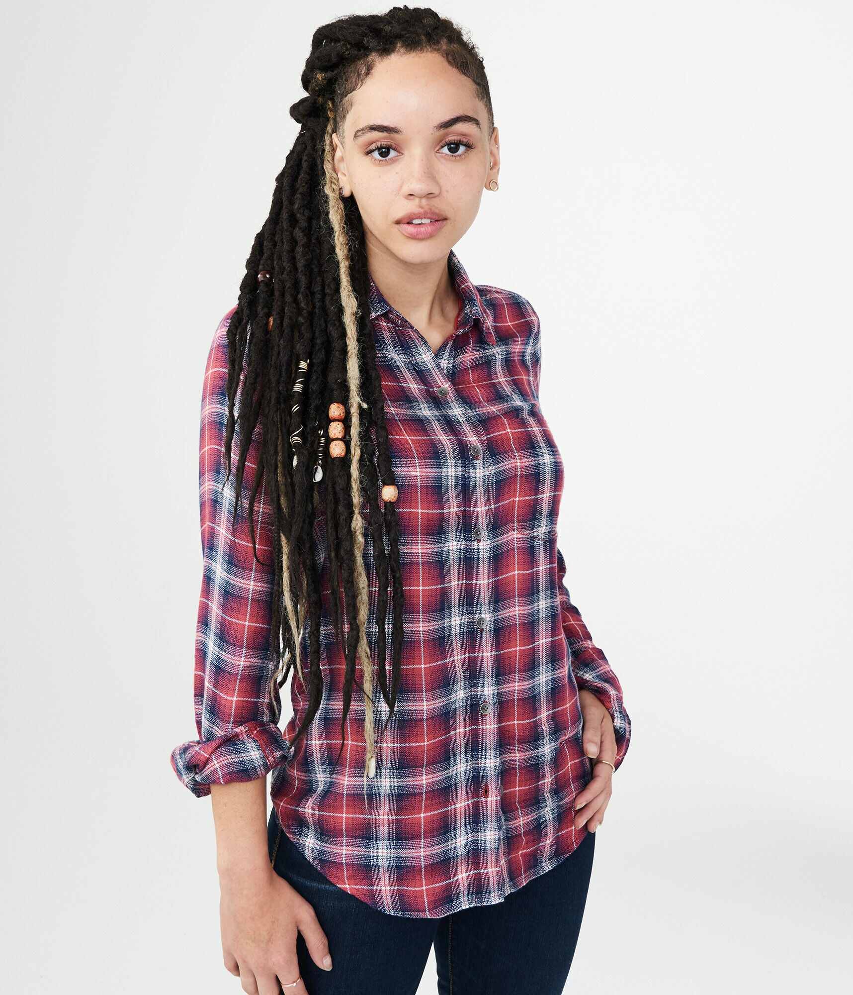 Plaid Woven Shirt