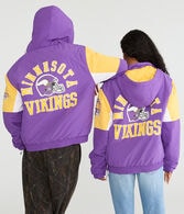Minnesota Vikings Hooded Sideline Jacket