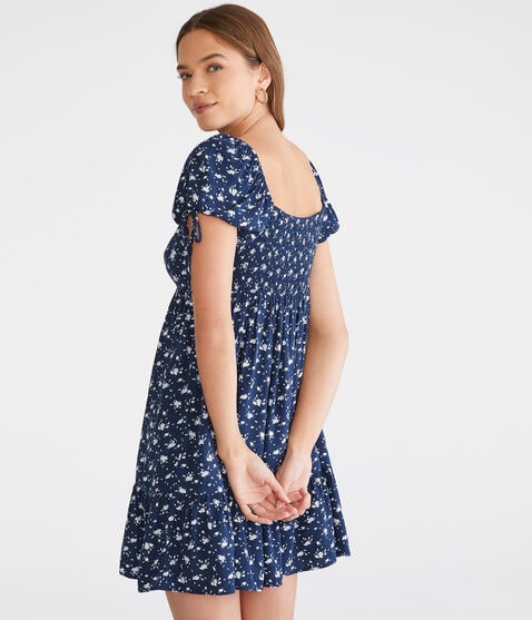 Floral Sweetheart Babydoll Dress Floral Sweetheart Babydoll Dress