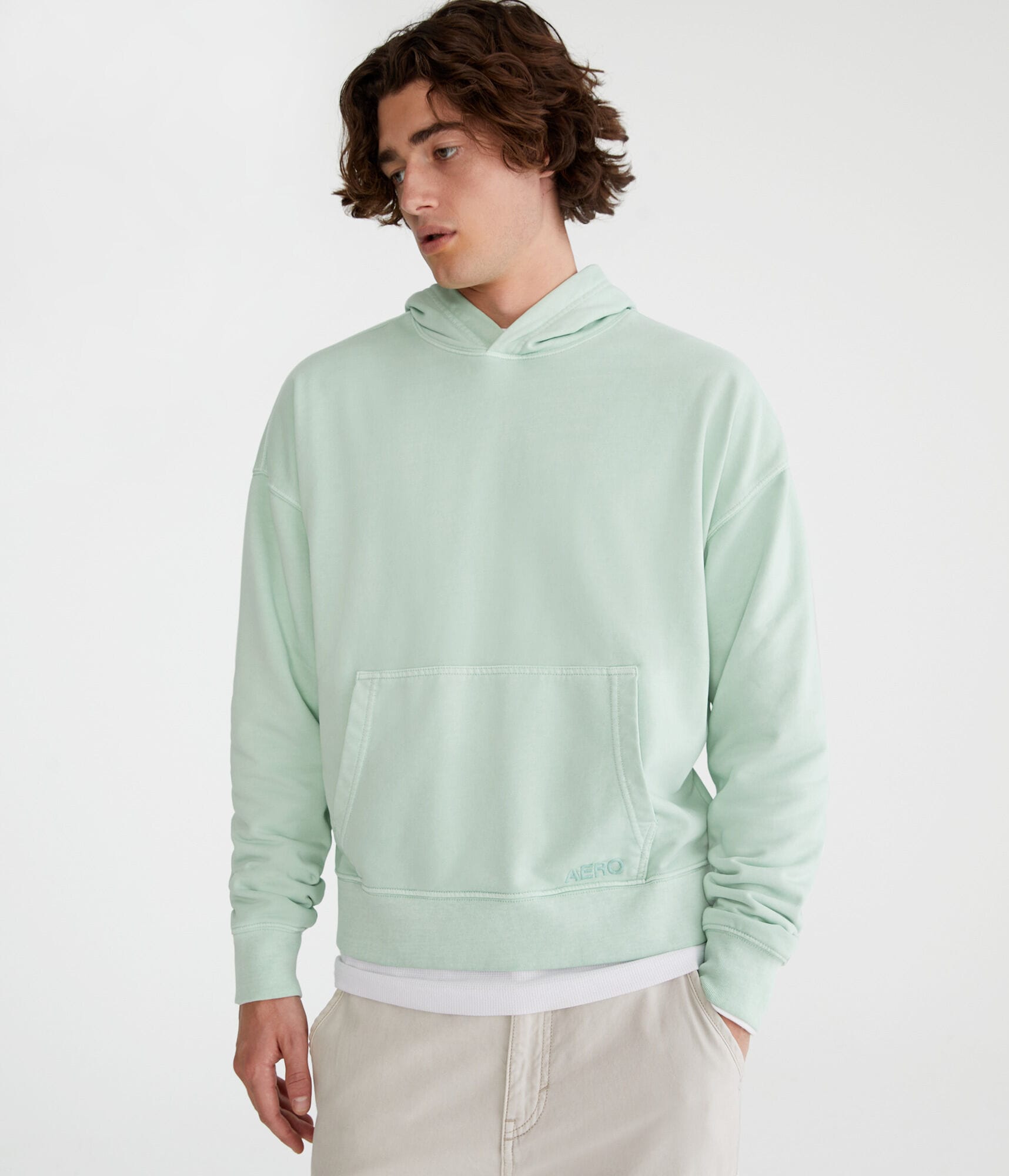 Boxy Pullover Hoodie