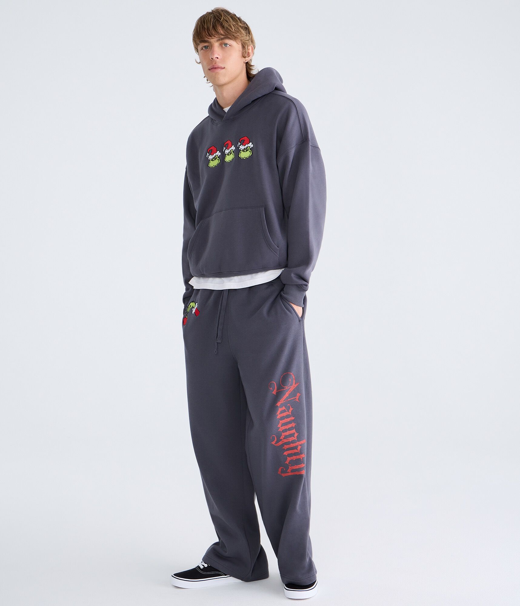 Santa Grinch Baggy Sweatpants