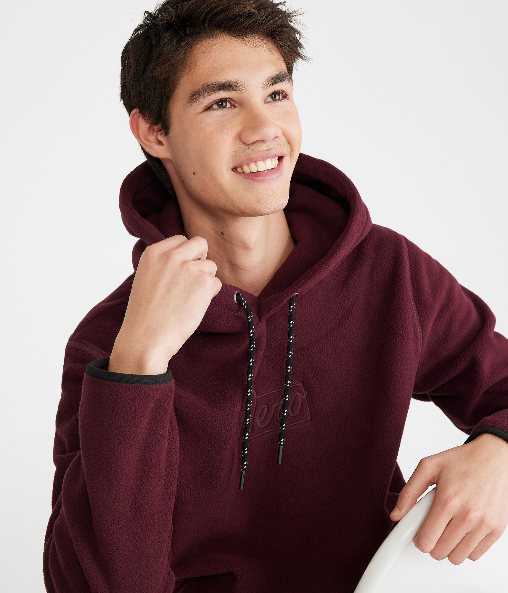 Alpine Box Logo Pullover Hoodie