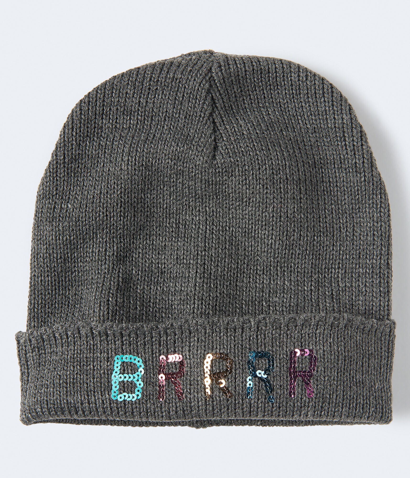 Sequined Brrrr Beanie