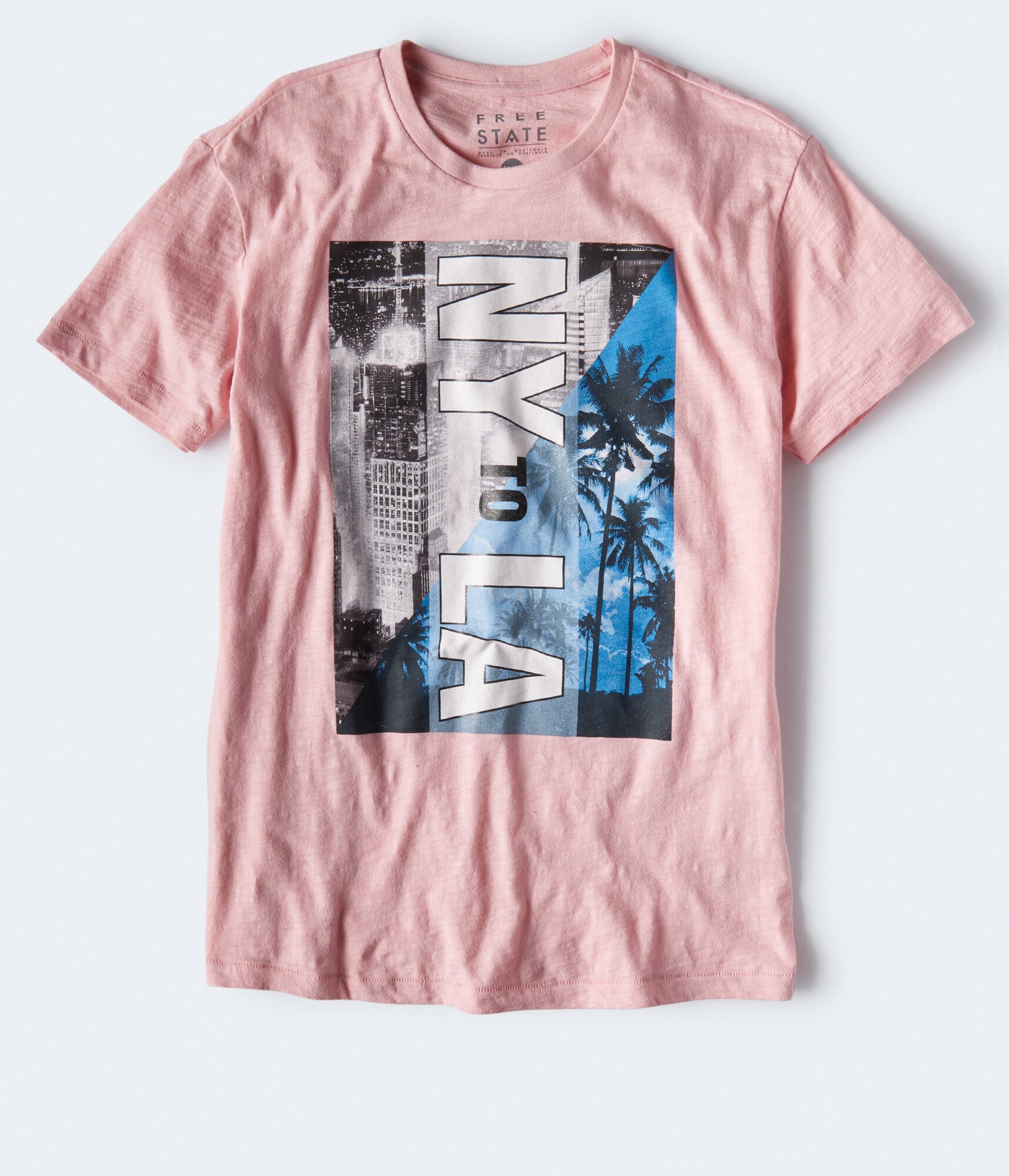 Free State NY To LA Graphic Tee