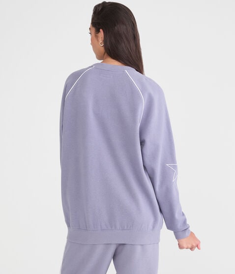 Cloud Soft 87 Destination Oversized Raglan Sweatshirt Cloud Soft 87 Destination Oversized Raglan Sweatshirt