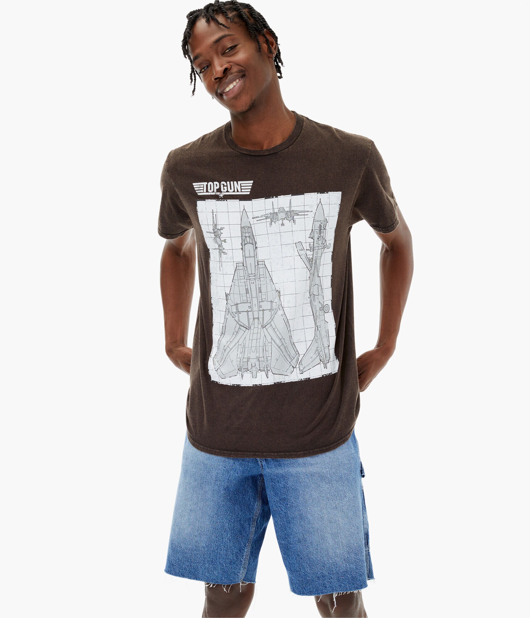 Top Gun Jet Specs Graphic Tee