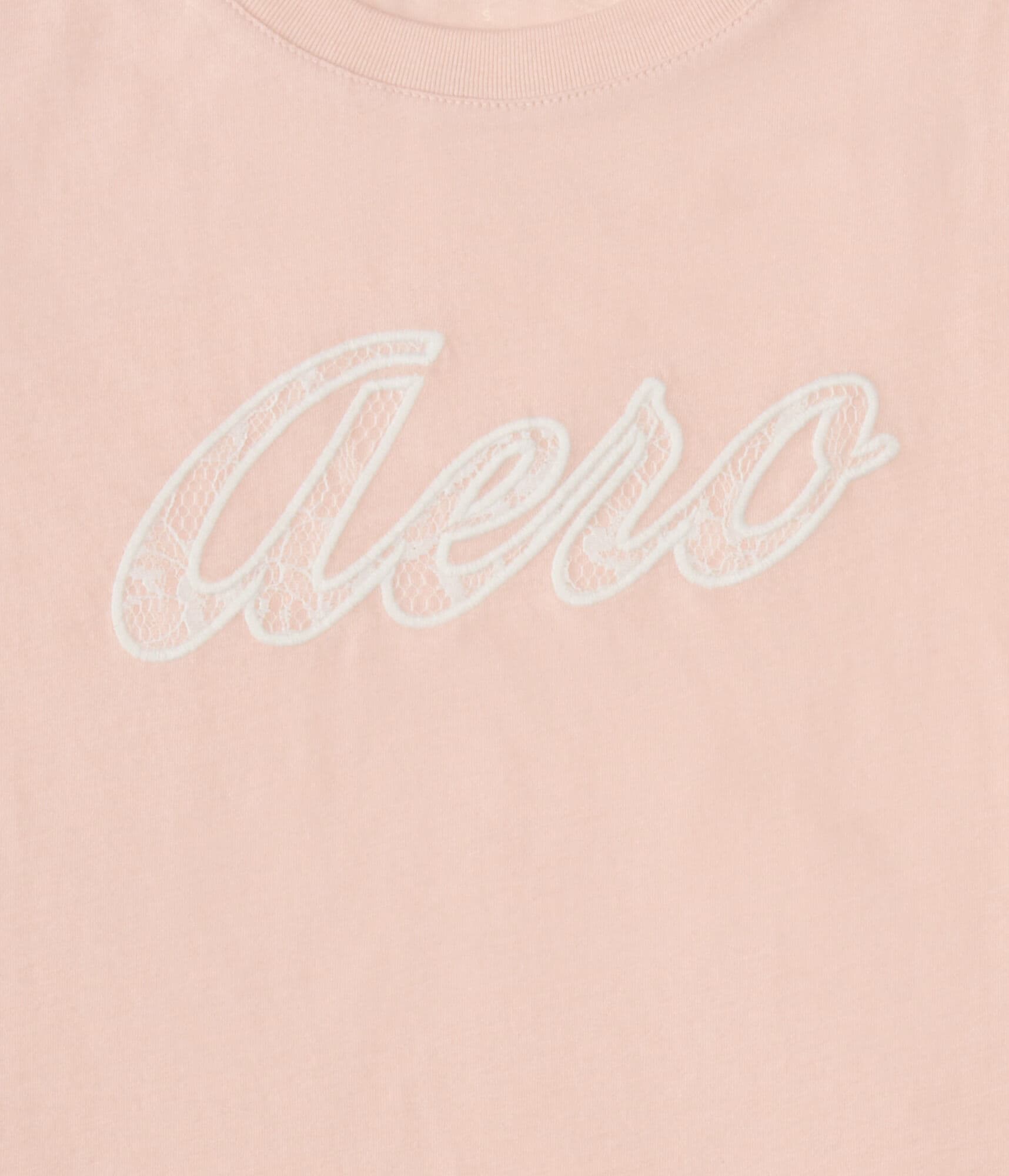 Aero Lace Script Graphic Tee