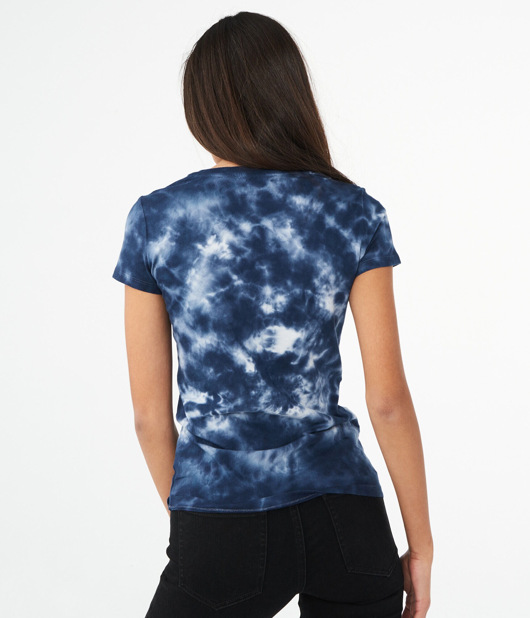 Emoji Tie-Dye Graphic Tee