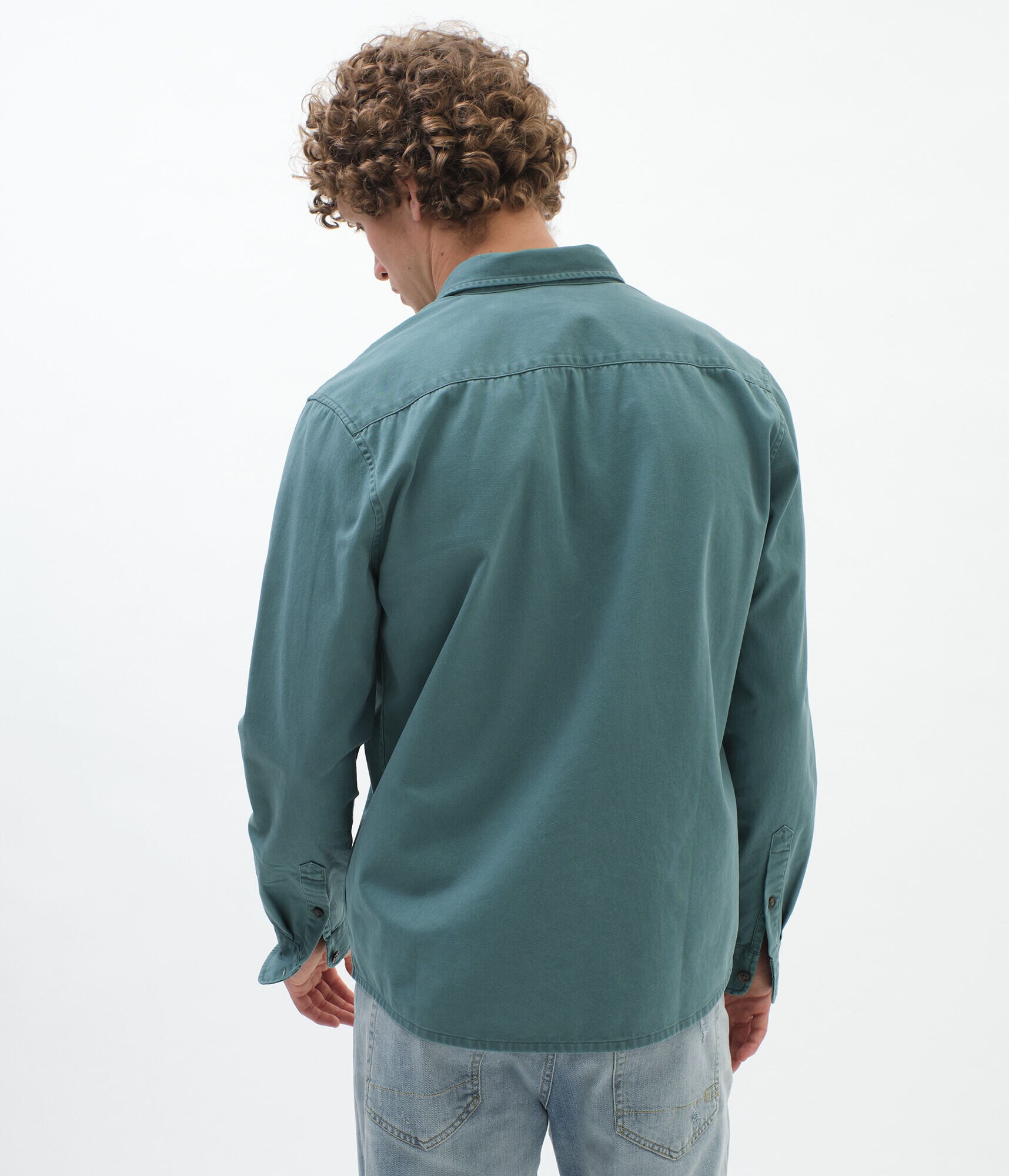 Long Sleeve Workwear Button-Down Shirt