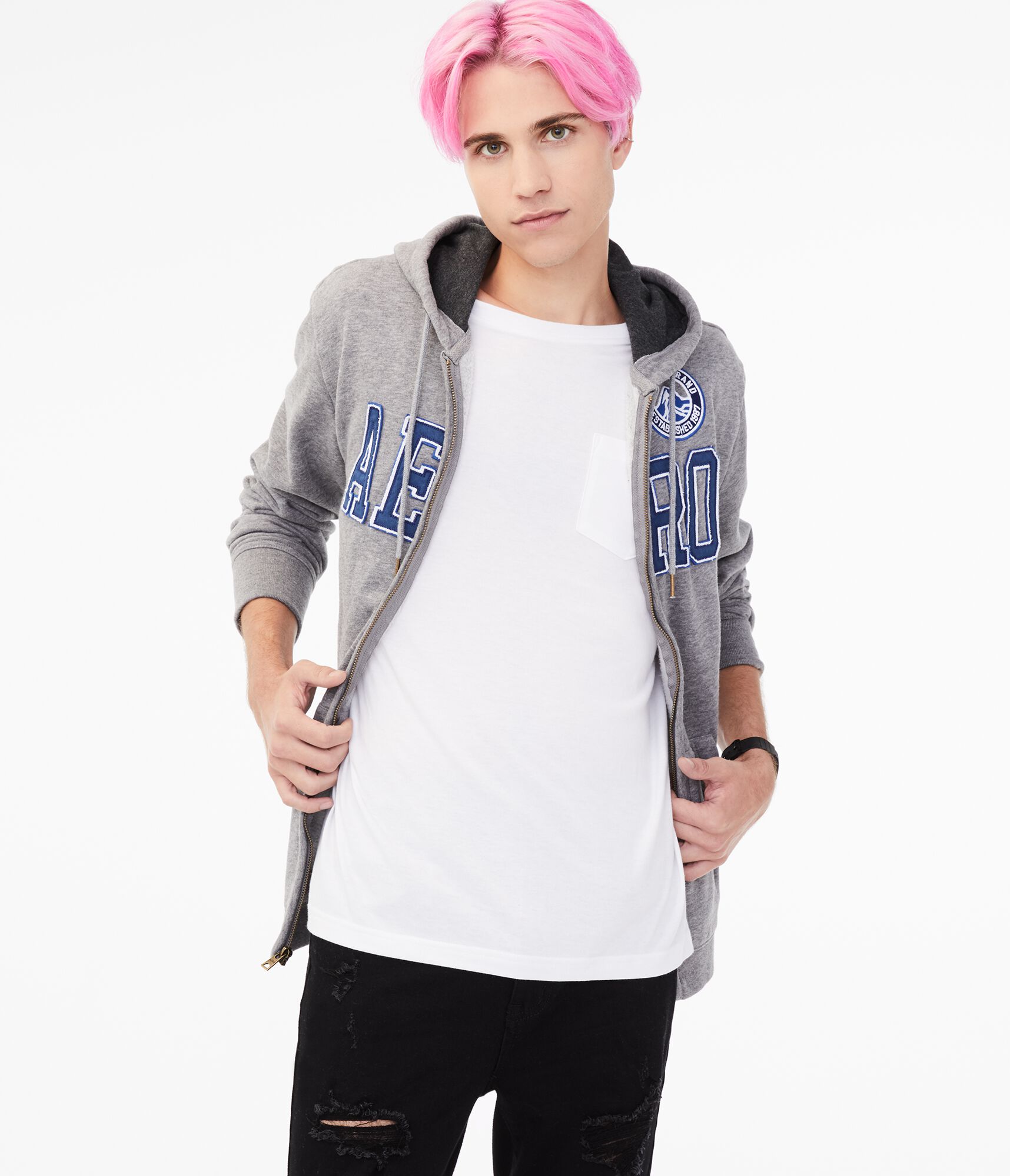 Aero Patch Full-Zip Hoodie