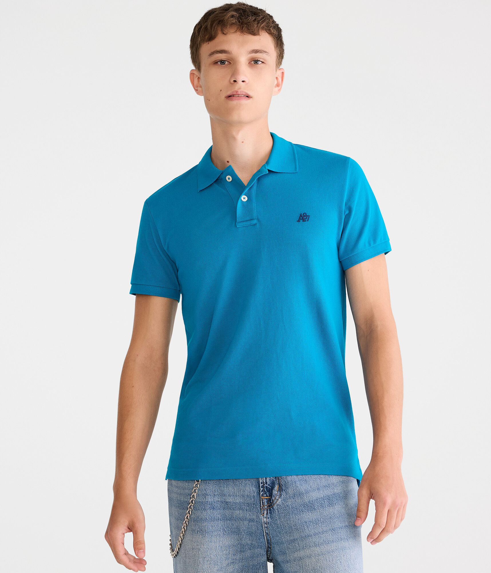 Eco A87 Logo Piqu&eacute; Polo