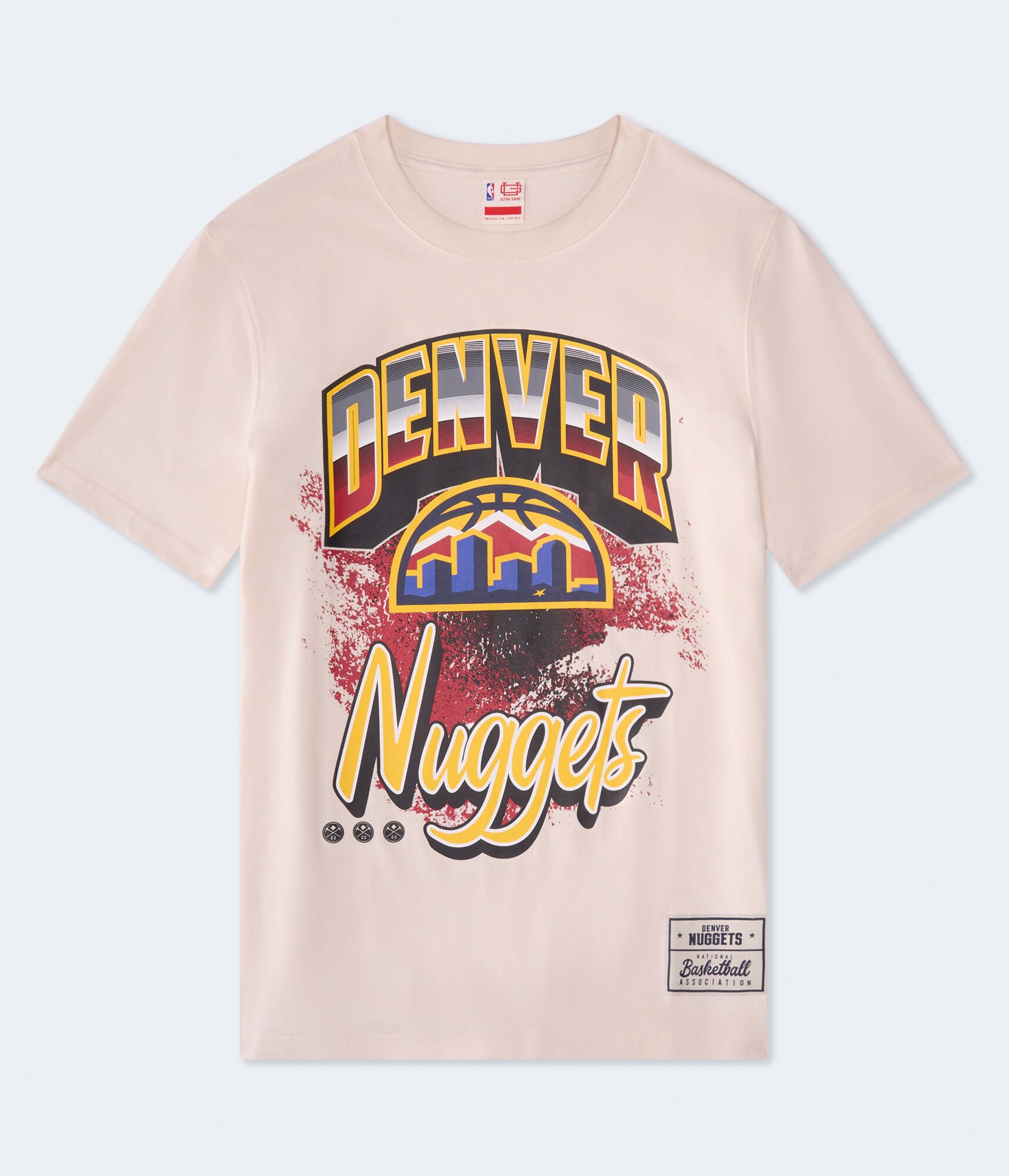 Denver Nuggets City Stripe Relaxed Graphic Tee
