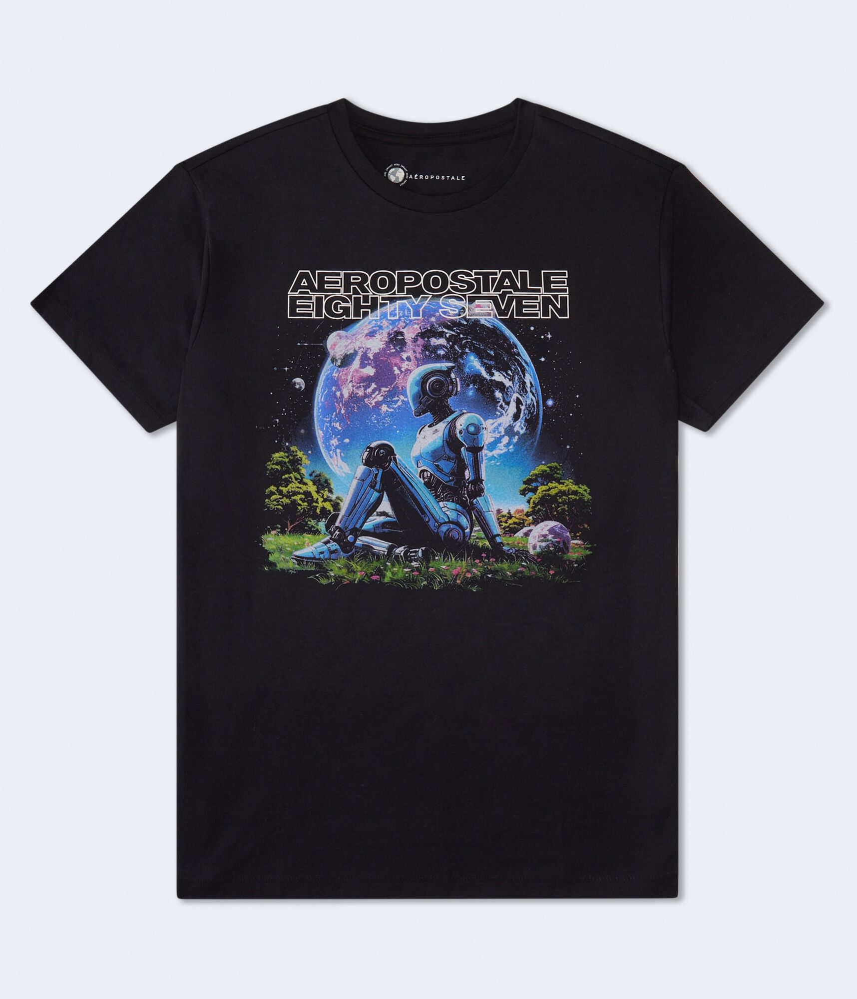 Aeropostale Alien World Graphic Tee