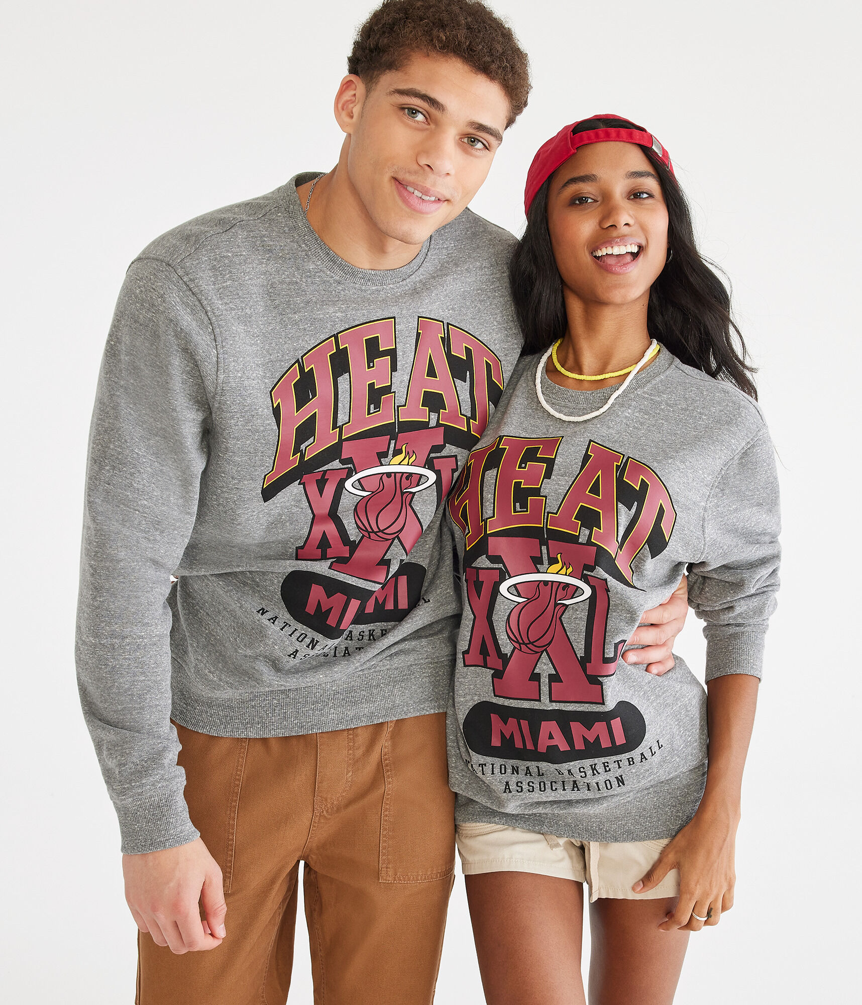 Miami Heat XXL Crew Sweatshirt