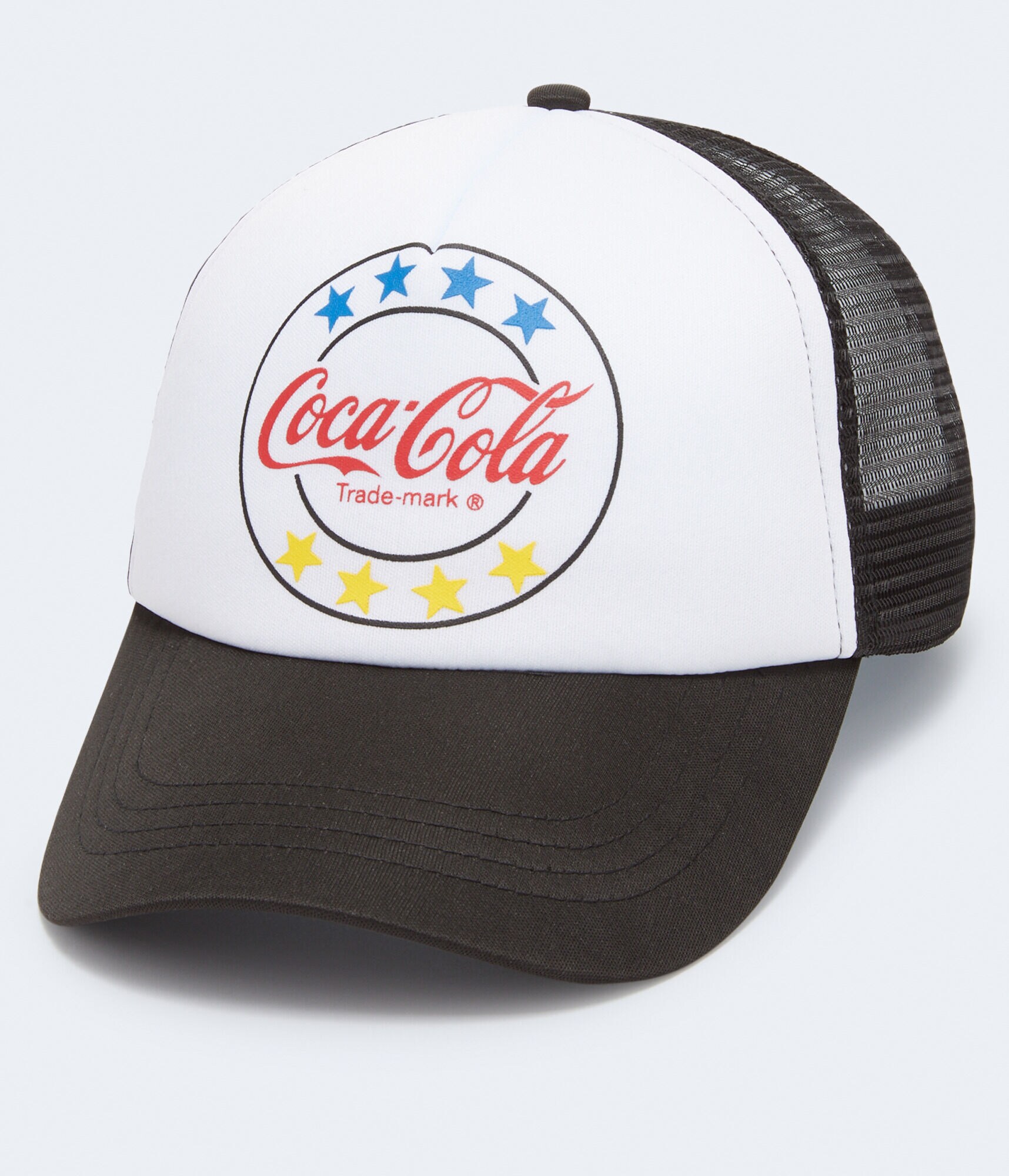Coca-Cola&reg; by A&eacute;ropostale Coca-Cola Stars Adjustable Foam Trucker Hat