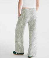 Cloud Soft Forest Camo Mid-Rise Wide Leg Sweatpants
