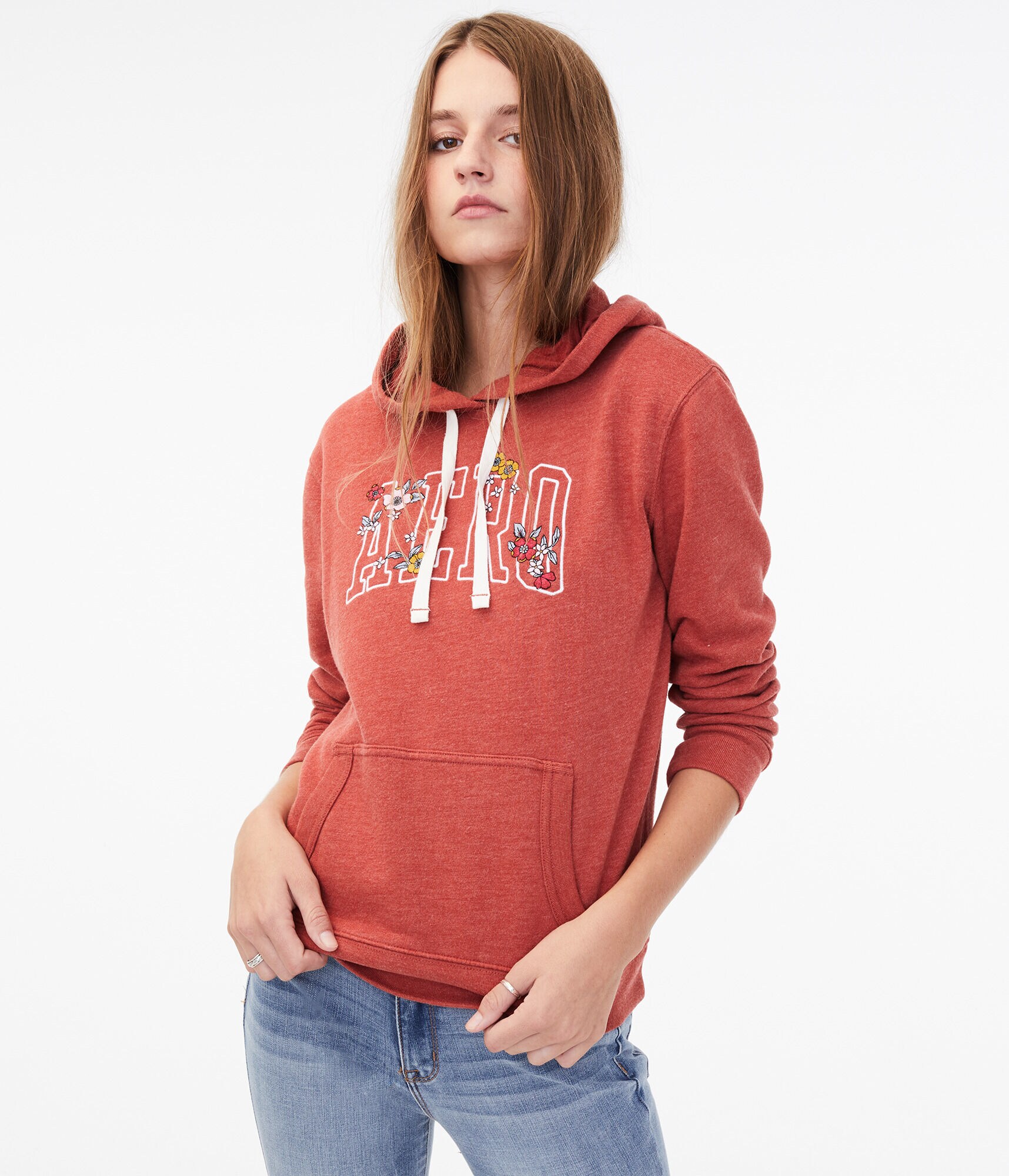 Aero Flower Pullover Hoodie