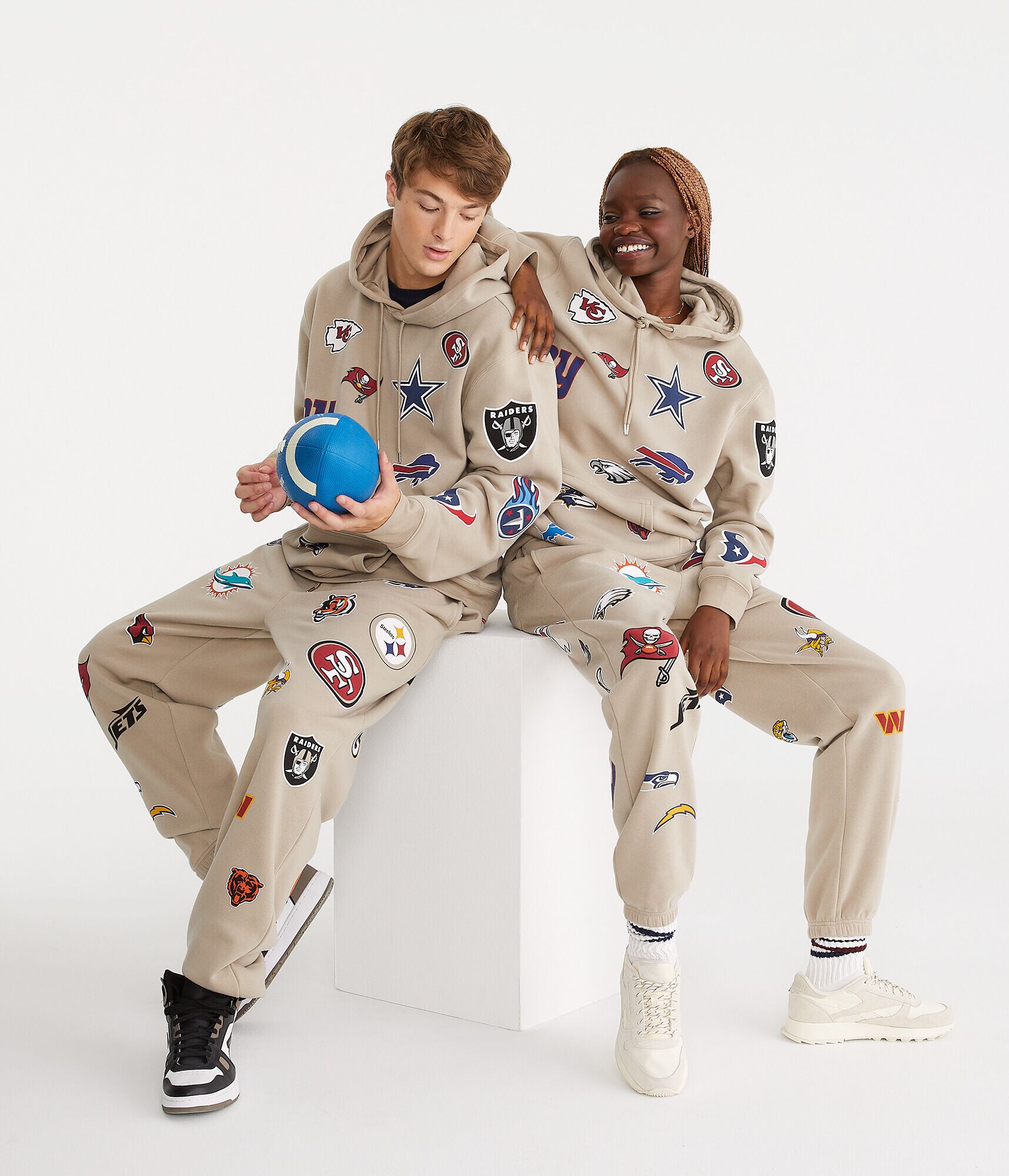 NFL Team Logos Jogger Sweatpants