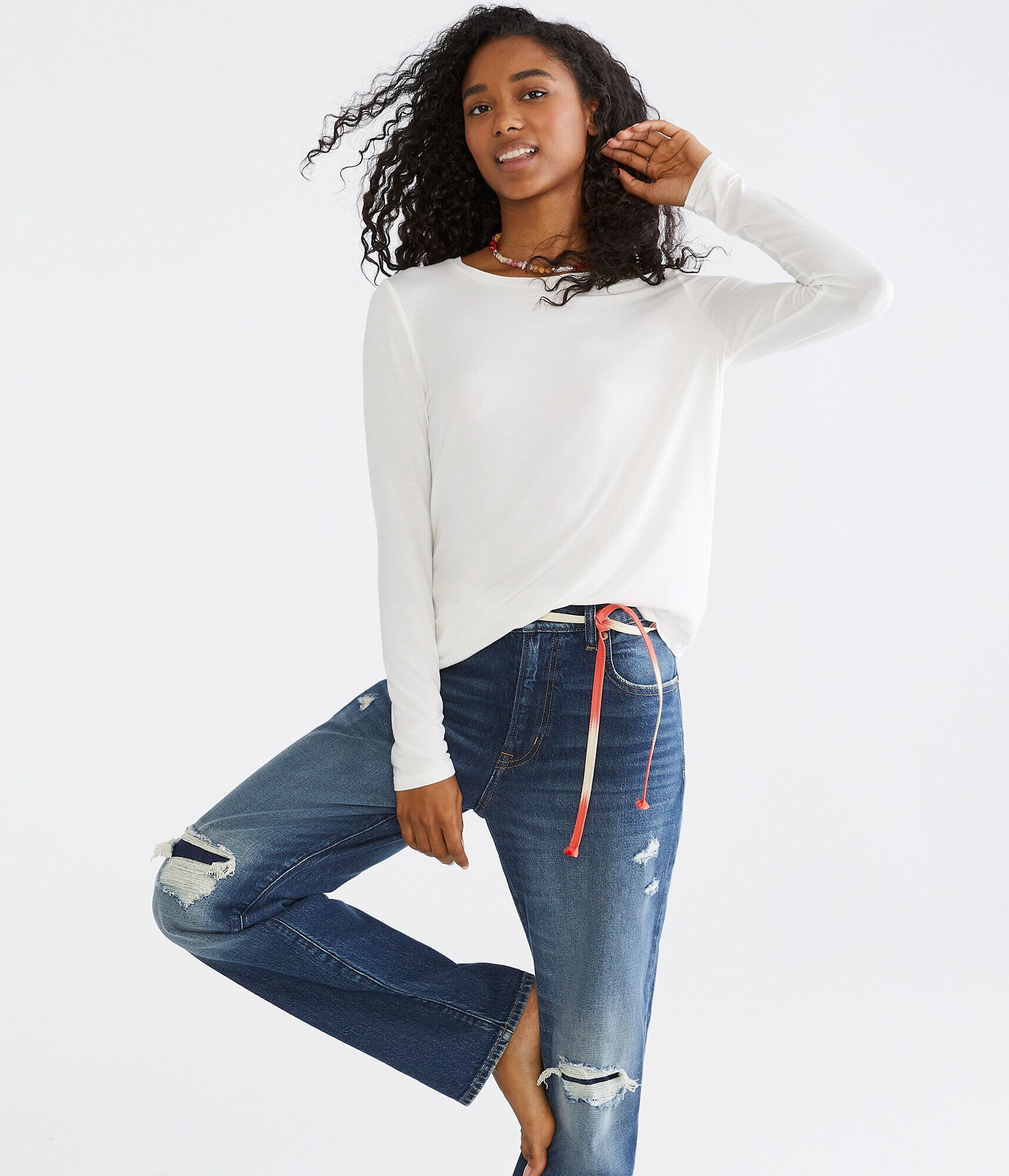 Long Sleeve Seriously Soft Crew Tee