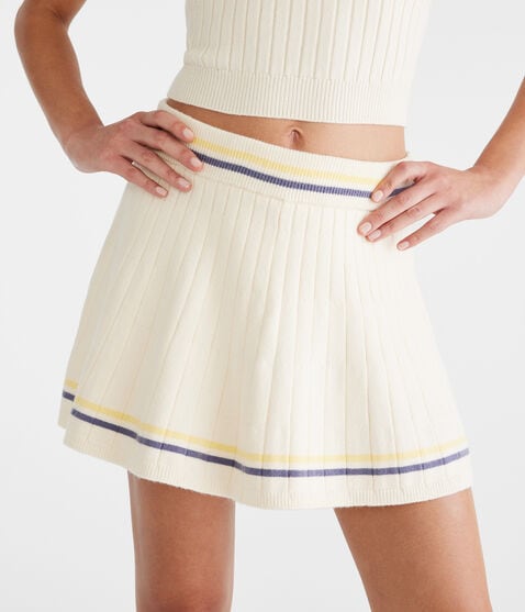 Striped Sweater Mini Skirt Striped Sweater Mini Skirt