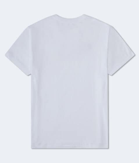 Aeropostale Box Logo Appliqué Graphic Tee