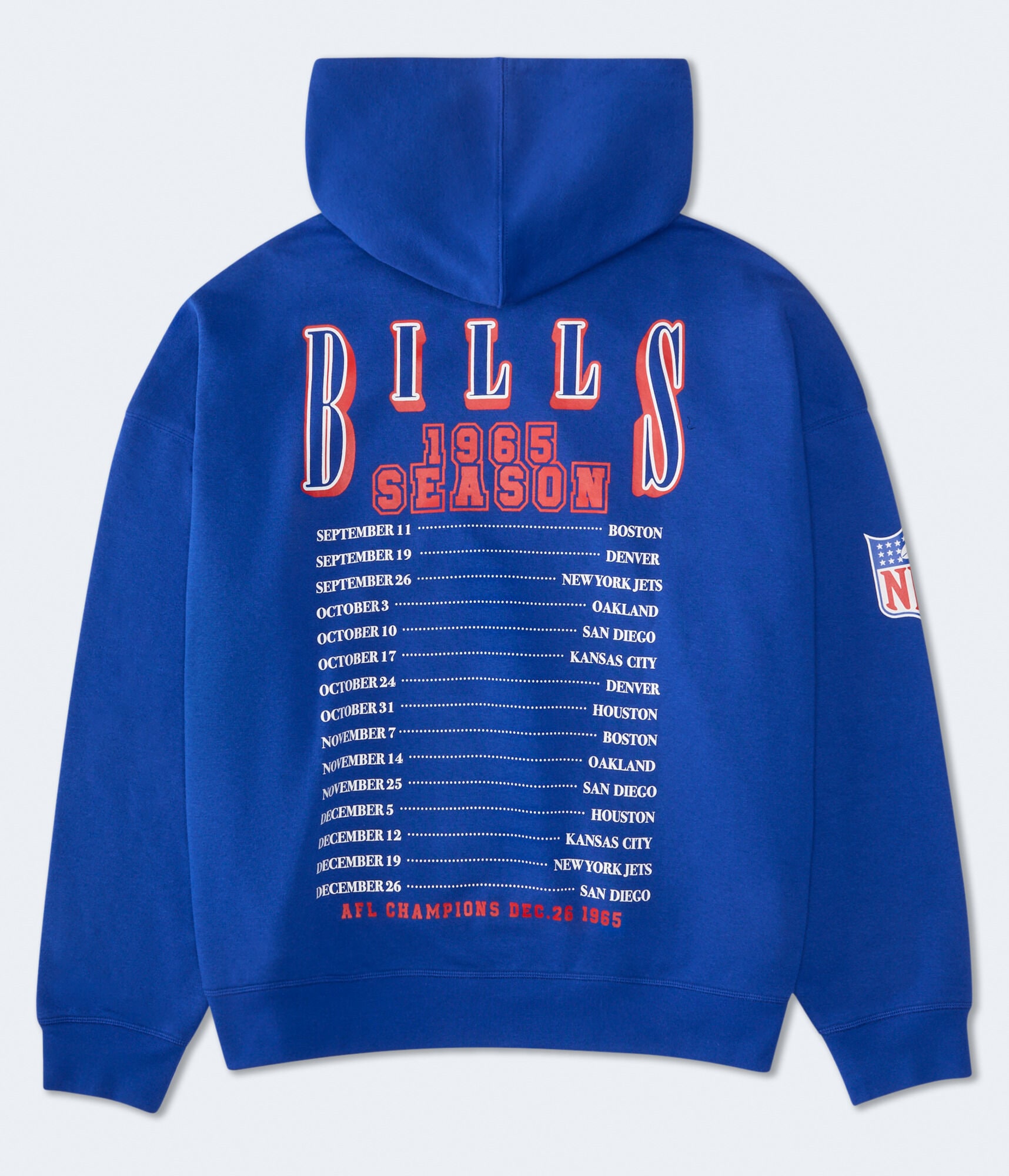 Buffalo Bills 1965 Season Pullover Hoodie
