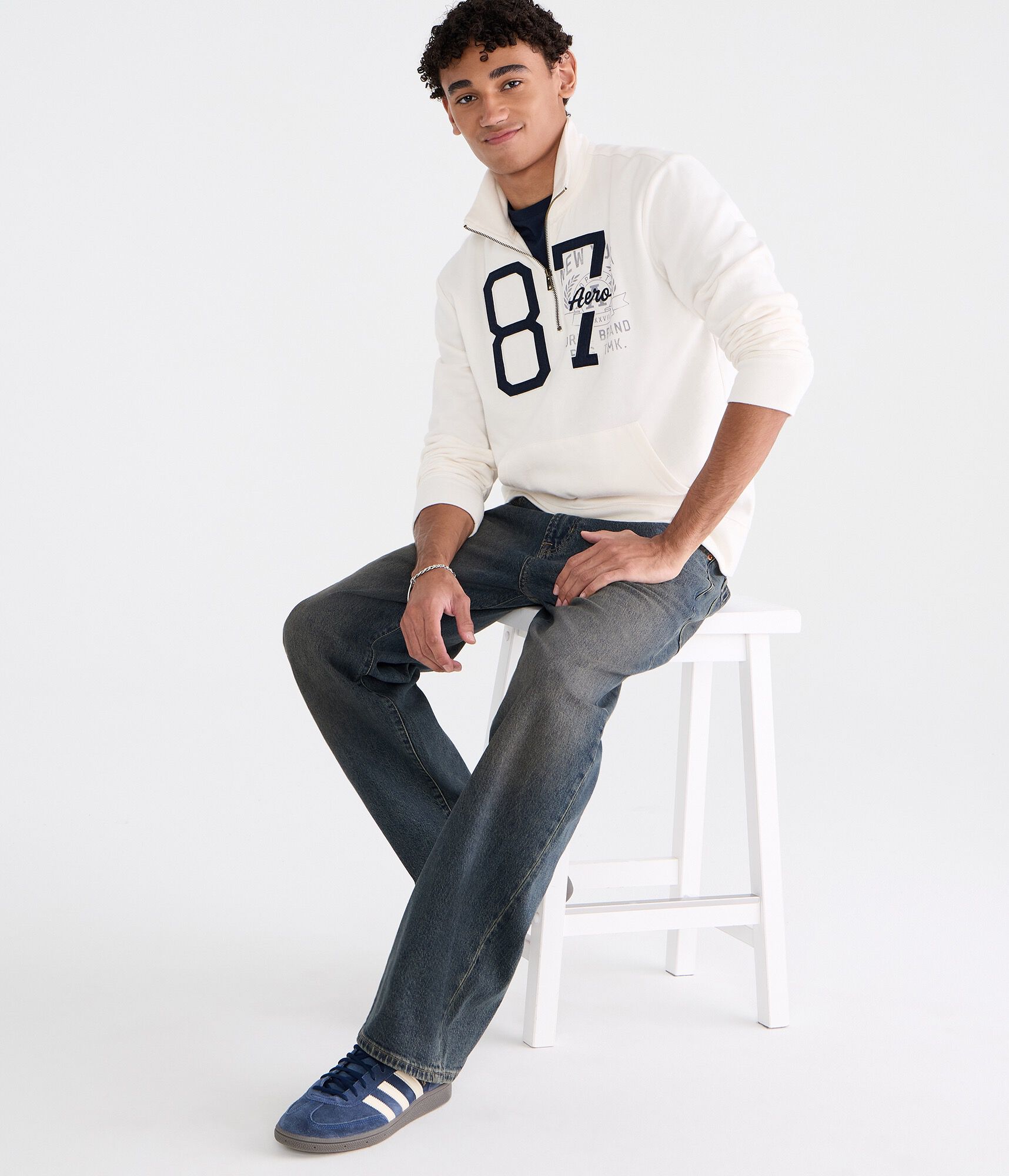 Aero 87 Heritage Quarter-Zip Sweatshirt