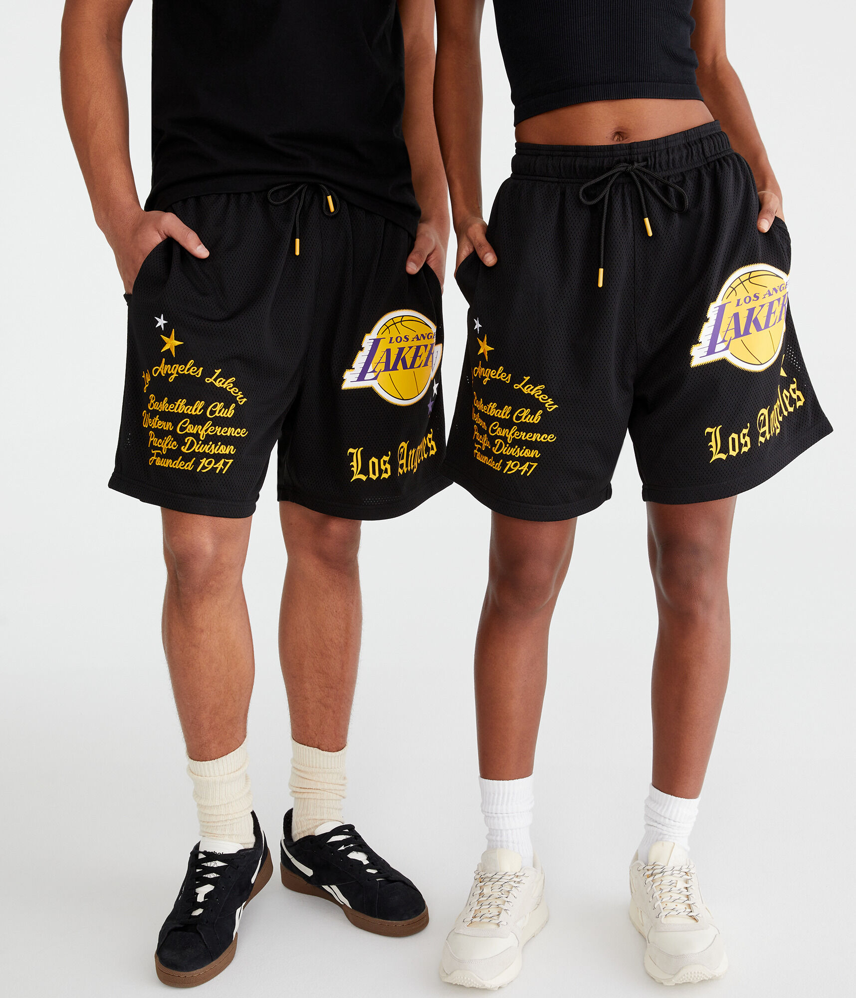 Los Angeles Lakers Mesh Shorts 6