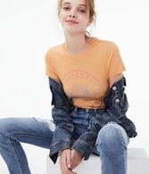 Aero Floral Circle Graphic Tee