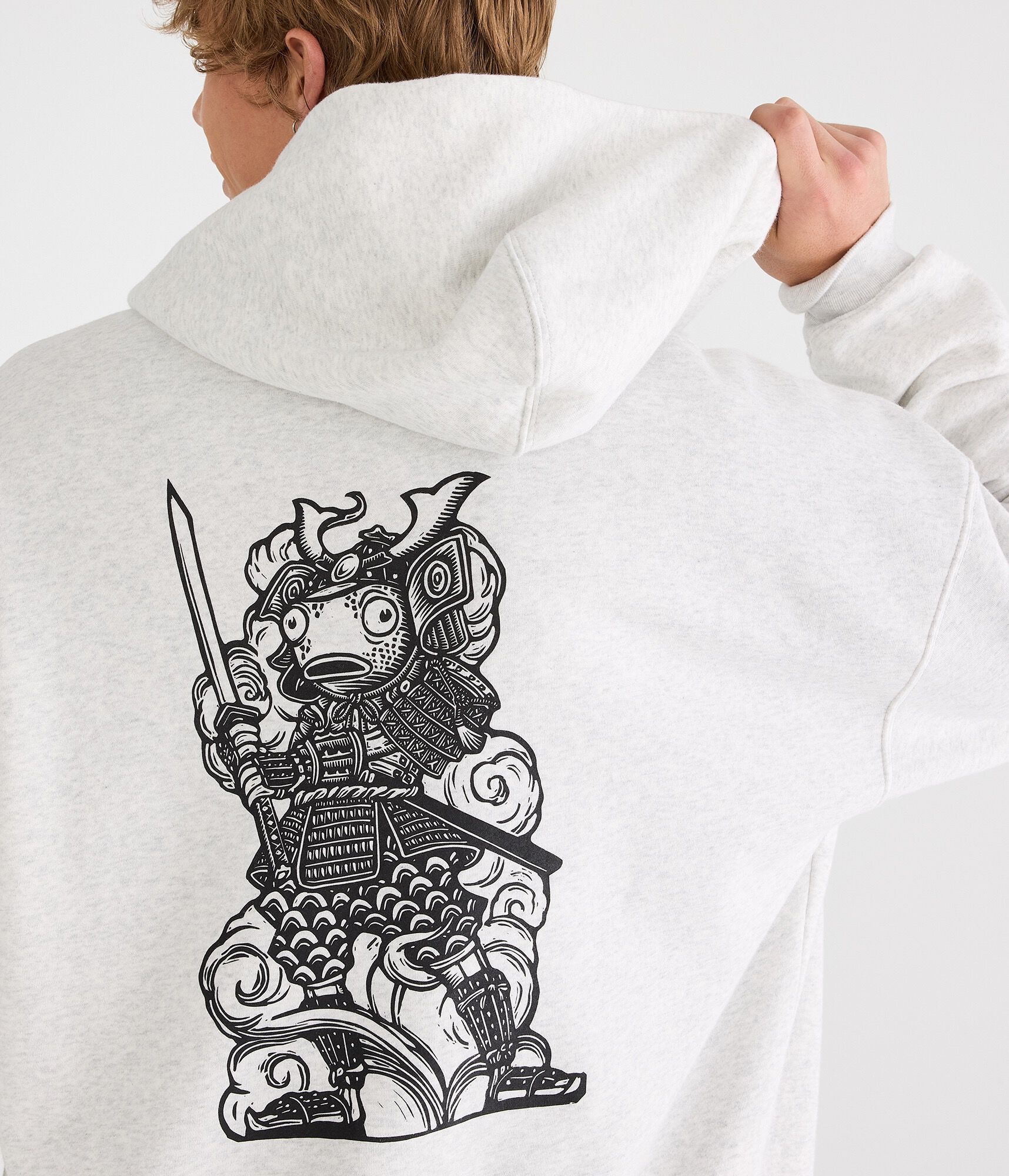 Fortnite Samurai Fishstick Boxy Full-Zip Hoodie
