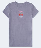 Aeropostale Strawberry Bow Graphic Tee