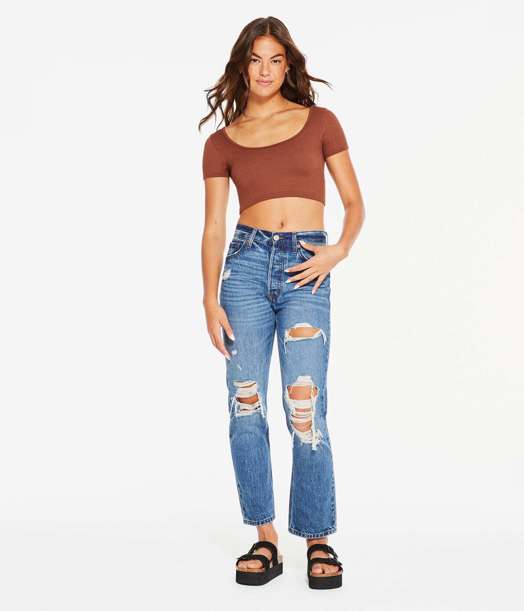 Seamless Cropped Ballet Top