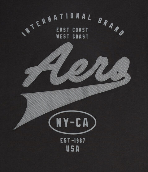 Aero Script Logo Graphic Tee Aero Script Logo Graphic Tee