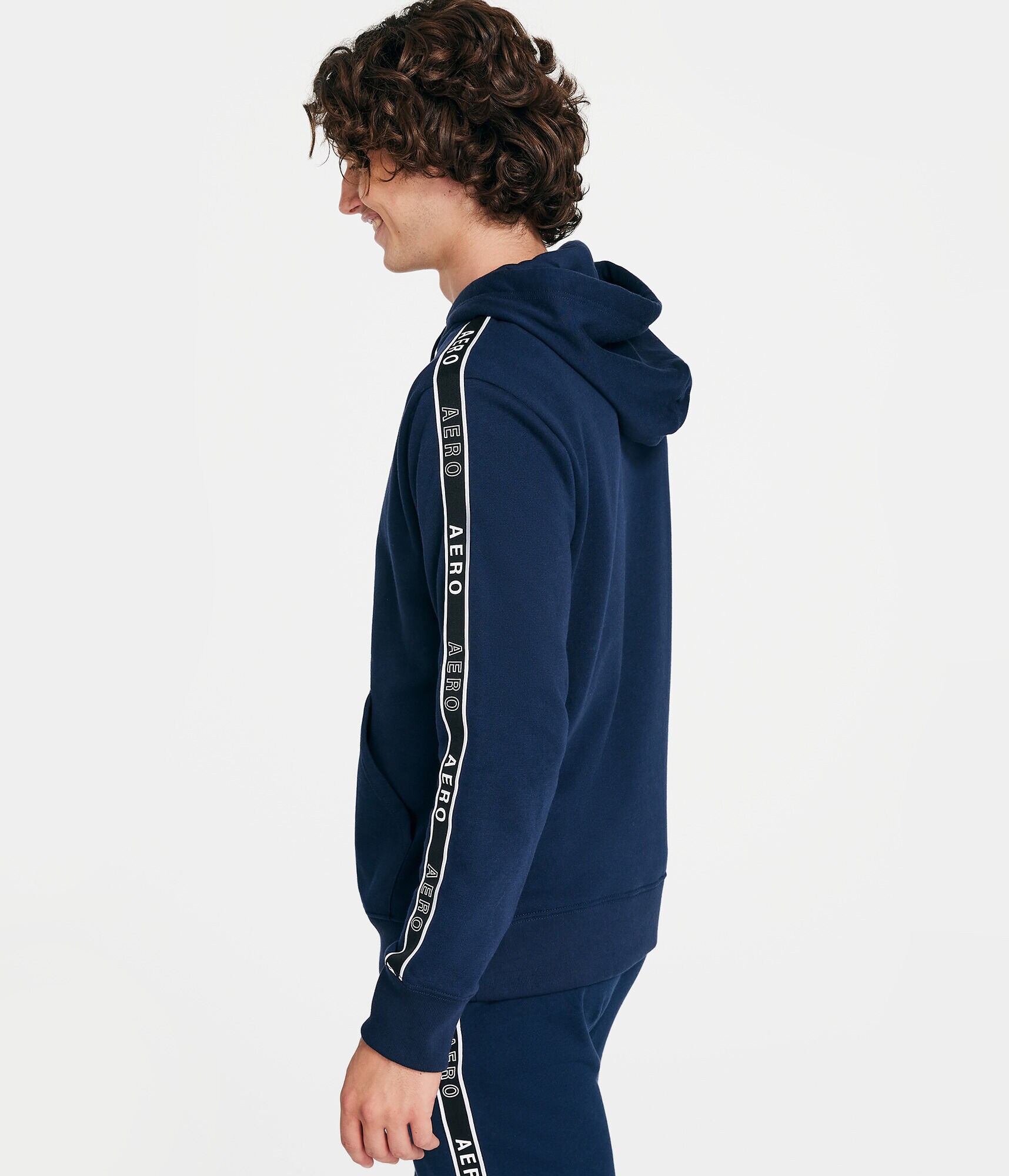 Heritage Logo Tape Pullover Hoodie