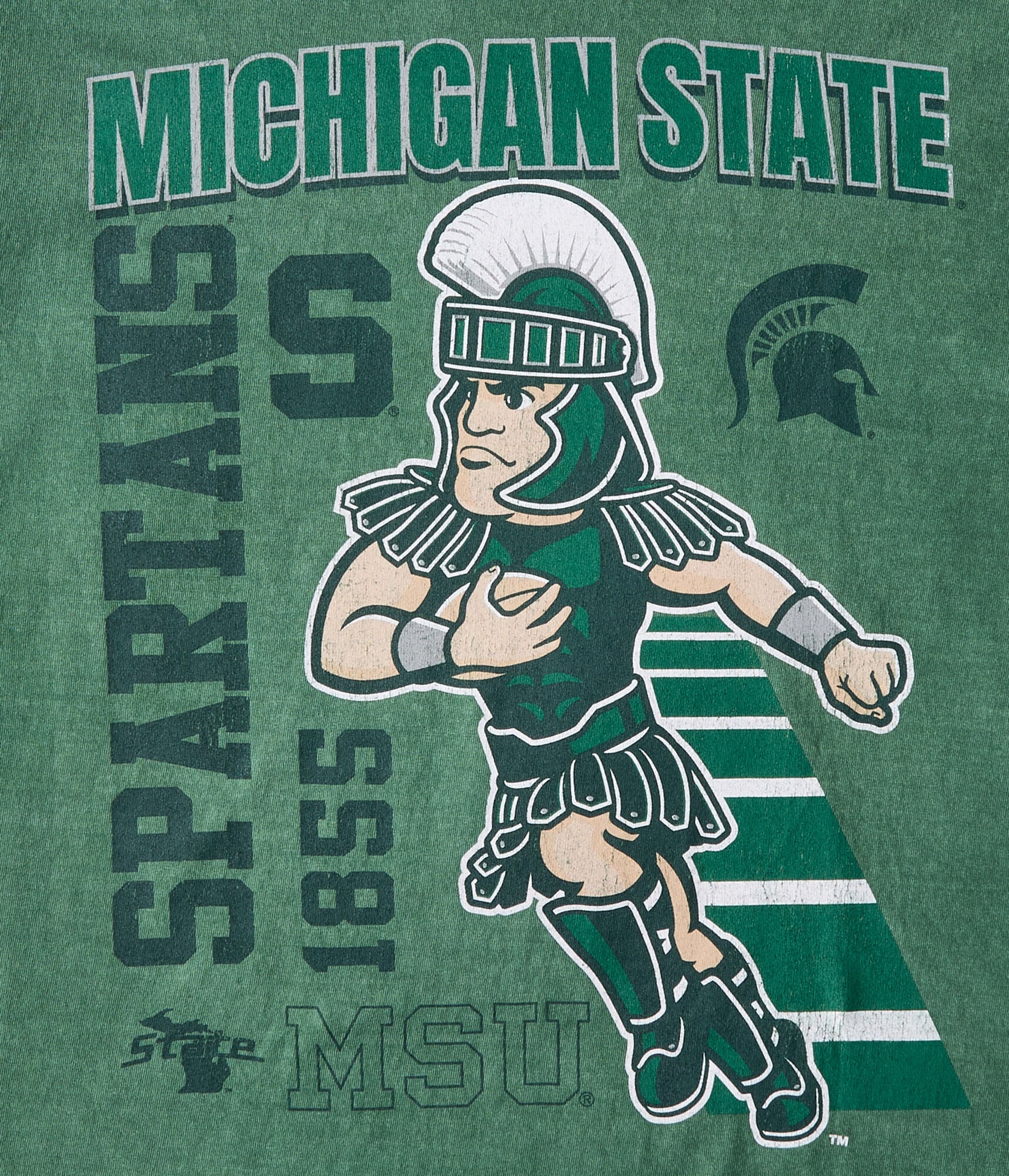 Michigan State Spartans Relaxed Graphic Tee