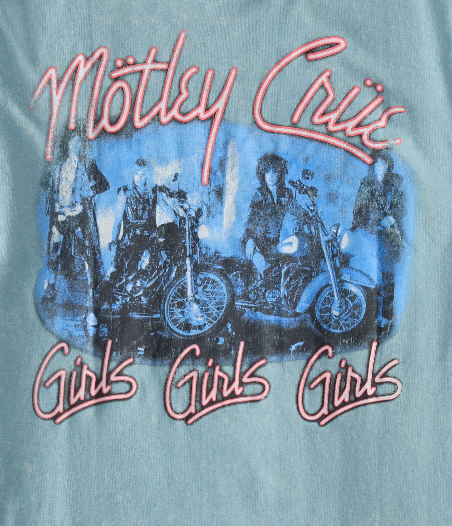M&ouml;tley Cr&uuml;e Girls Girls Girls Relaxed Graphic Tee