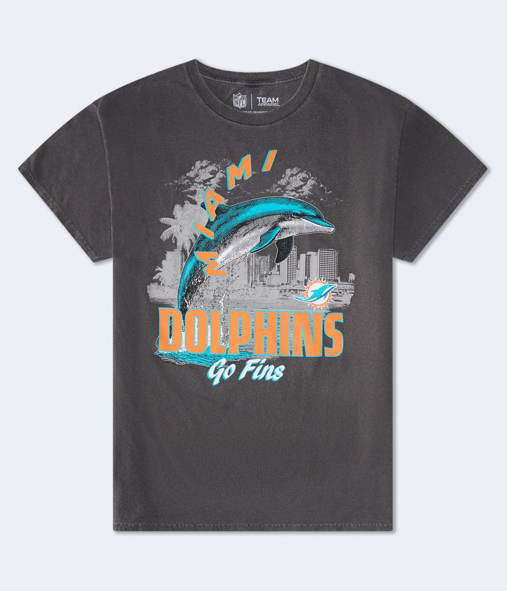 Miami Dolphins Mascot Relaxed Graphic Tee