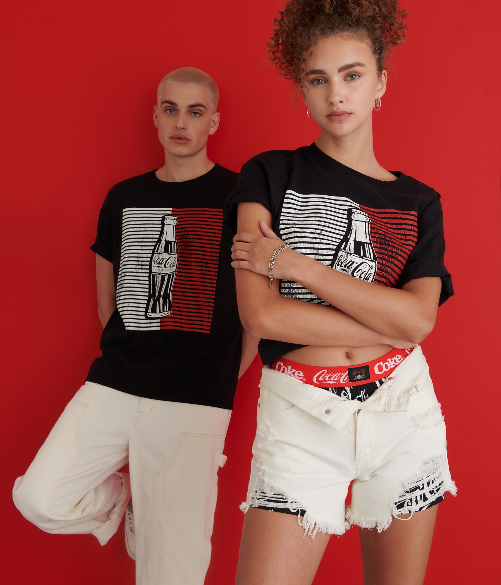 Coca-Cola&reg; by A&eacute;ropostale Vintage Bottle Graphic Tee