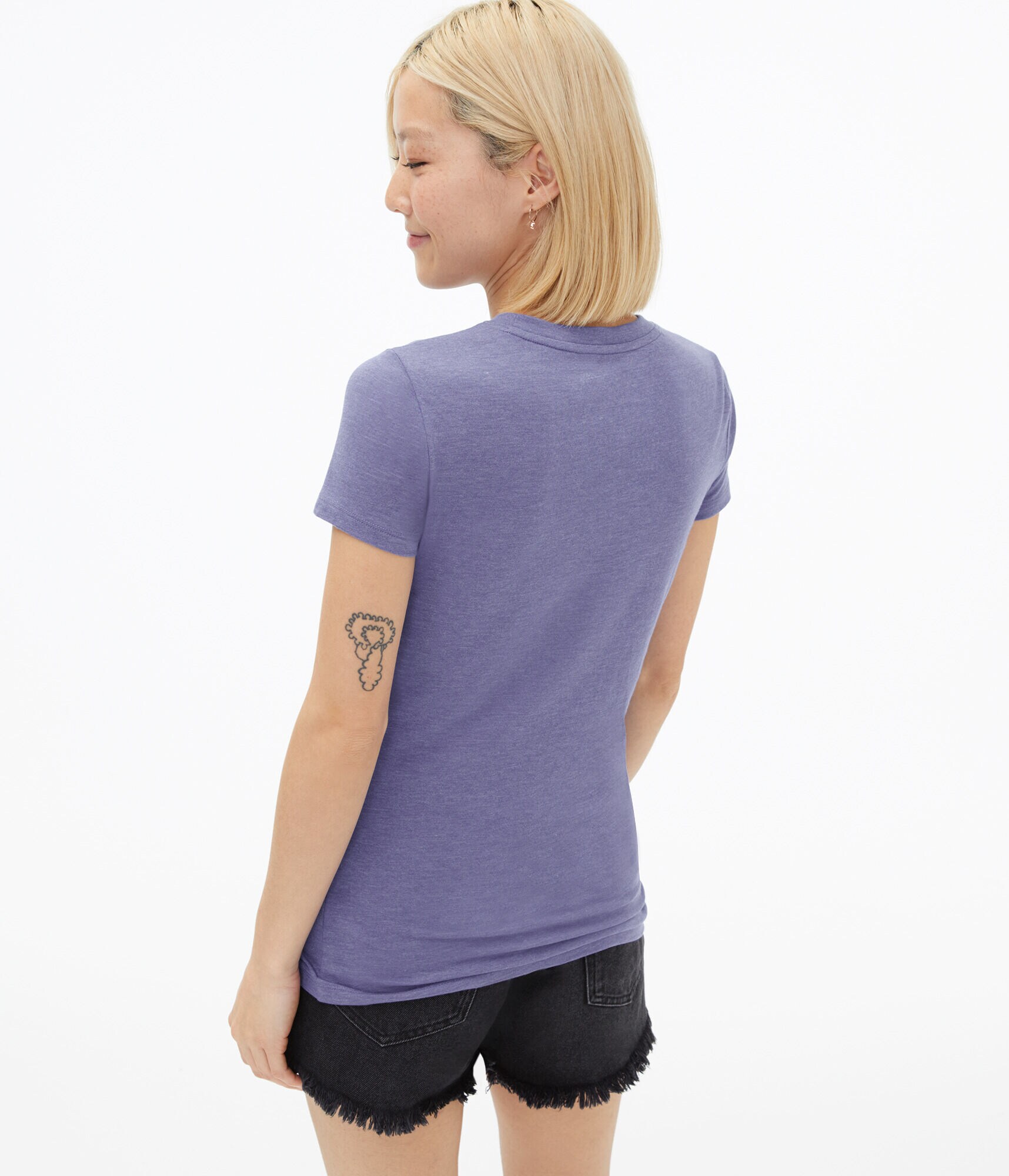 Aeropostale Arch Floral Graphic Tee