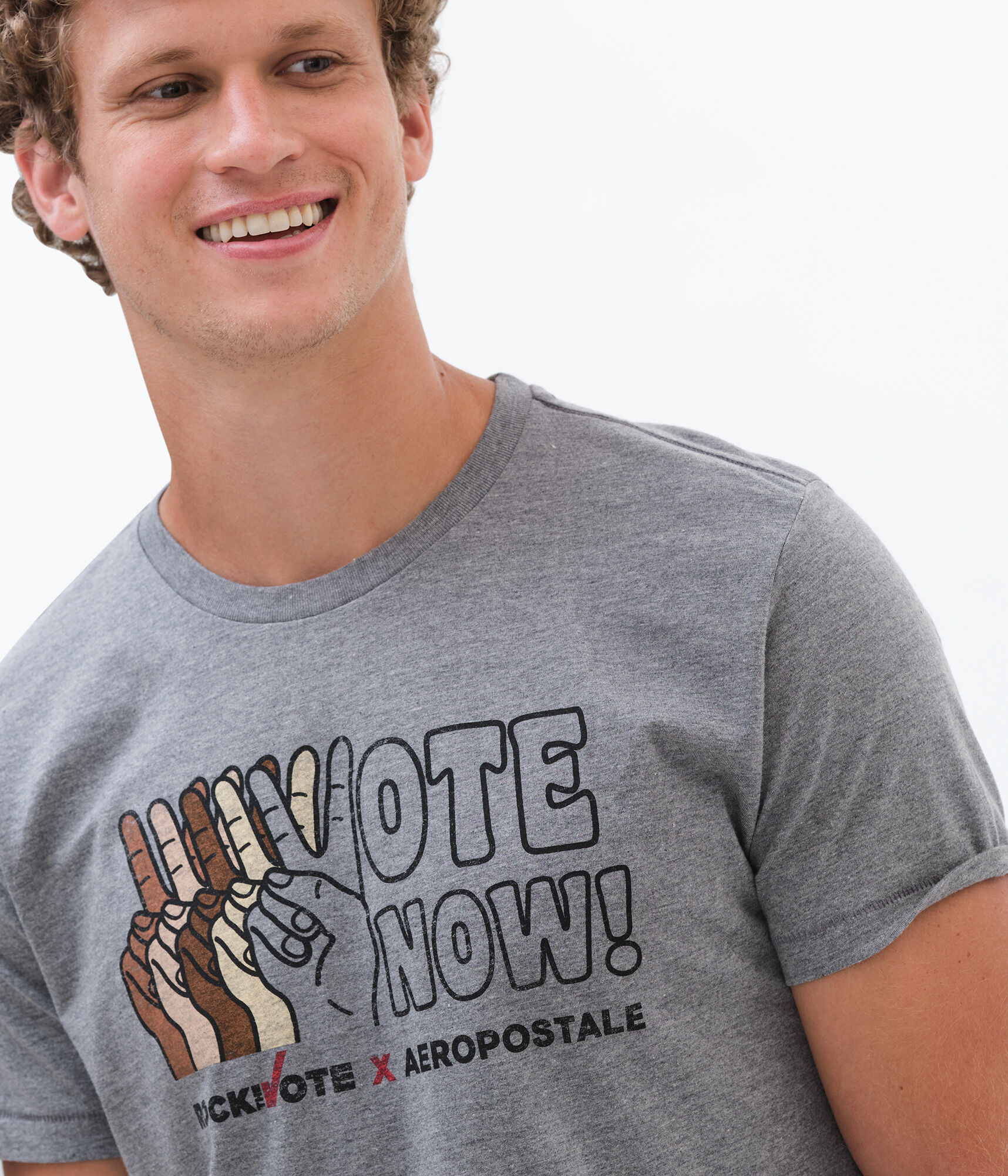 Rock The Vote Vote Now Graphic Tee