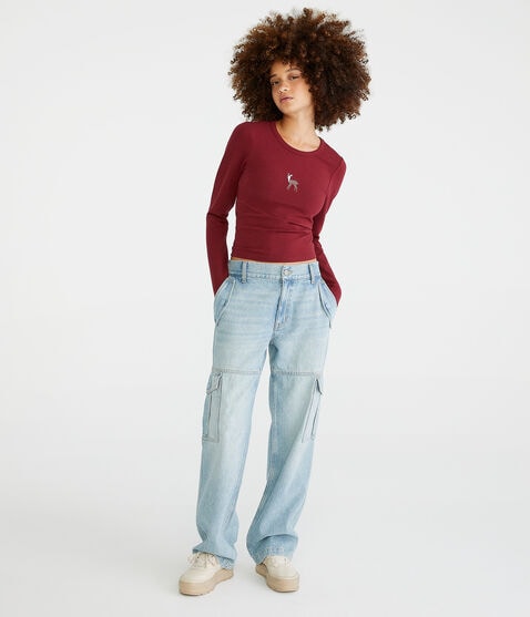 Low-Rise Cargo Jean Low-Rise Cargo Jean