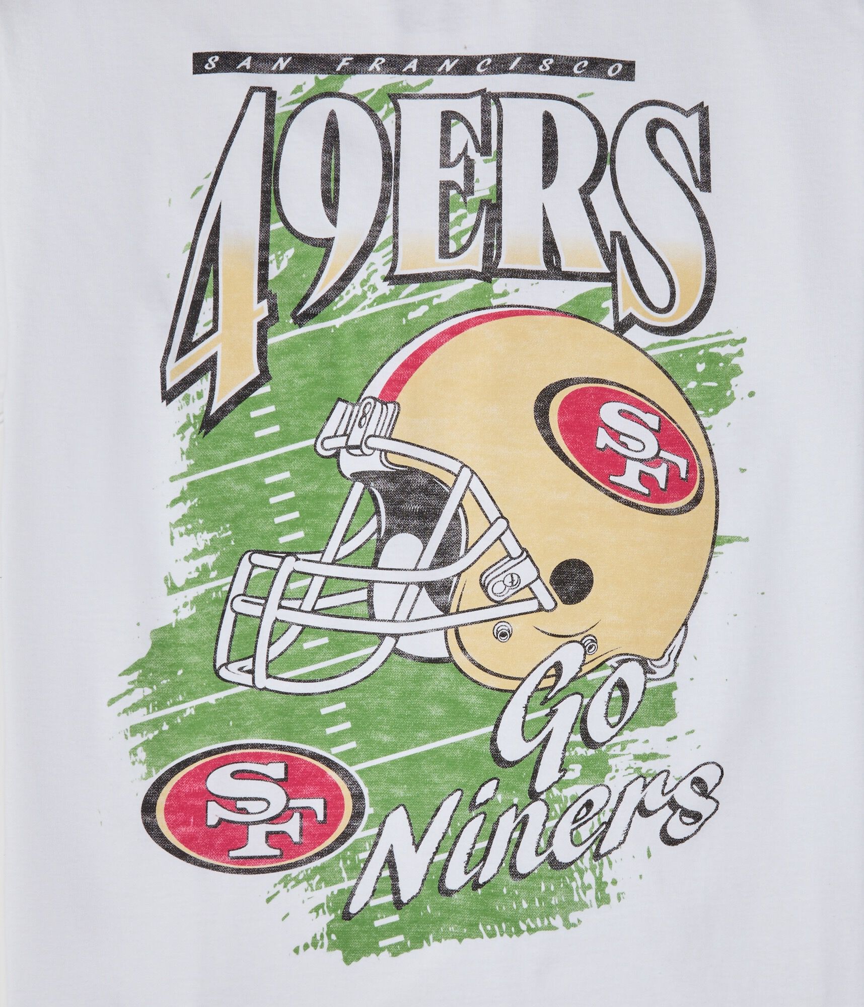 San Francisco 49ers Helmet Relaxed Graphic Tee