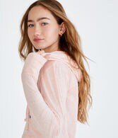 Long Sleeve Aero Script Hooded Graphic Tee