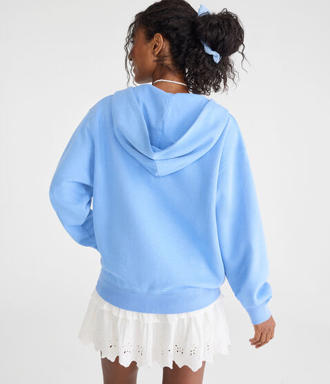 Cloud Soft Oversized Full-Zip Hoodie Cloud Soft Oversized Full-Zip Hoodie