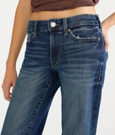 Mid-Rise Straight Crop Jean