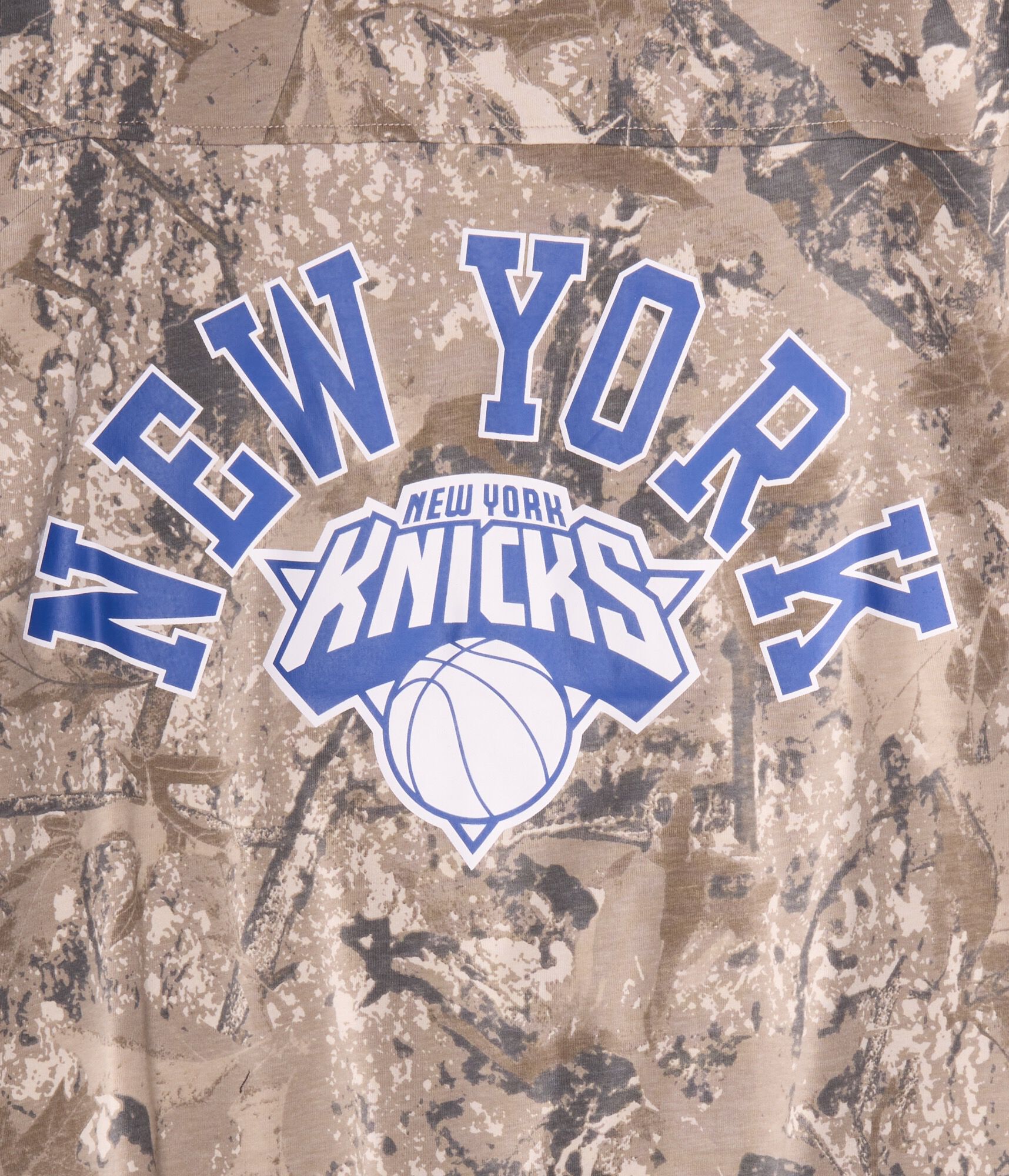 New York Knicks Camo Relaxed Graphic Tee