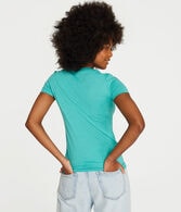 Aeropostale Butterfly Appliqué Graphic Tee