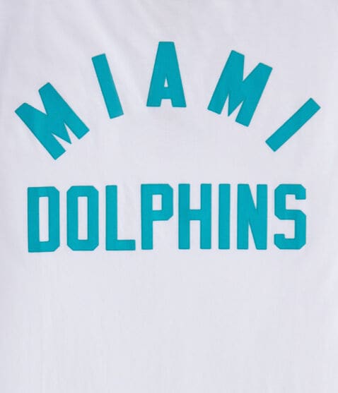 Miami Dolphins Mini Logo Relaxed Graphic Tee Miami Dolphins Mini Logo Relaxed Graphic Tee